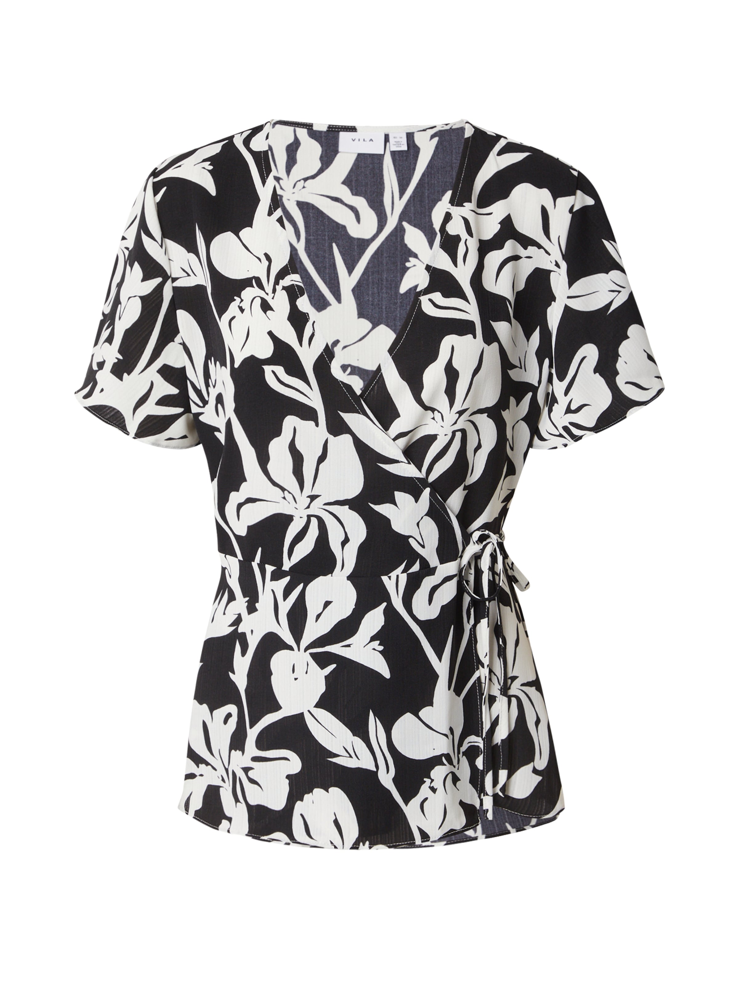 VILA Blouse 'LOVIE' in Black: front