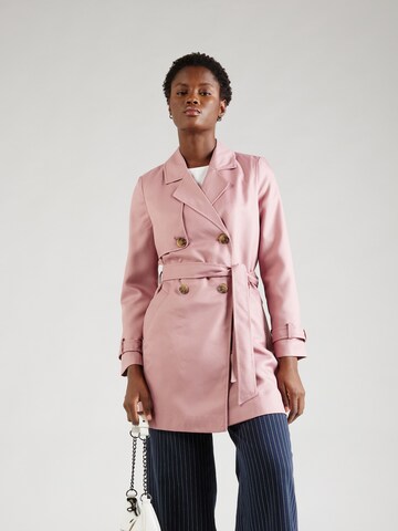 VERO MODA Tussenmantel 'CELESTE' in Roze: voorkant