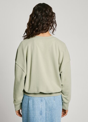 Pepe Jeans Sweatshirt 'Evelyn' i grøn