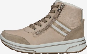 Stivaletto stringato di ARA in beige