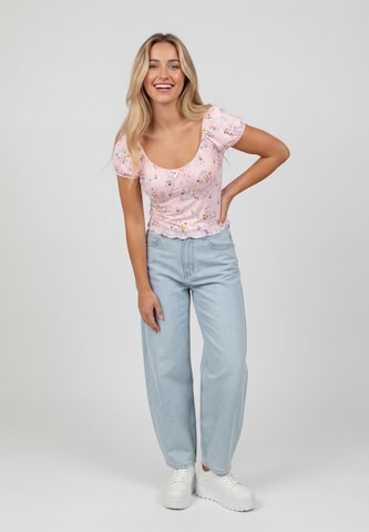 MYMO - Blusa em rosa