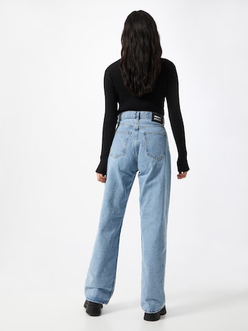 Wide leg Jeans 'Echo' de la Dr. Denim pe albastru