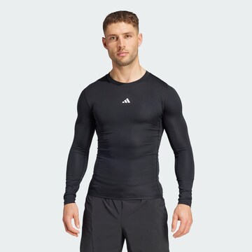 ADIDAS PERFORMANCE Funkční tričko – černá: přední strana