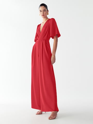 Willa Jumpsuit 'Omaha' i rød