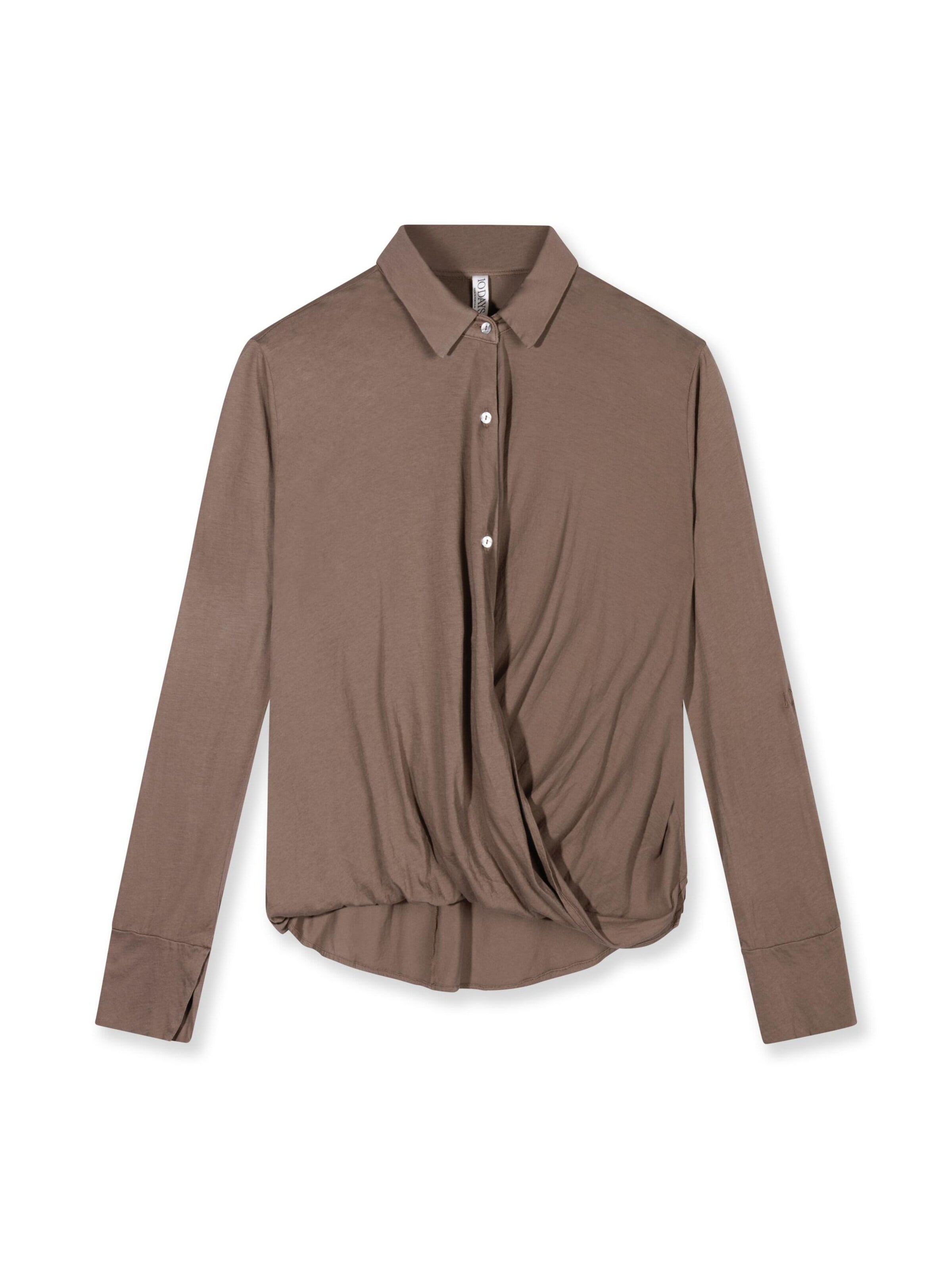 10Days Blouse in XXL in de kleur Grijs, Productweergave