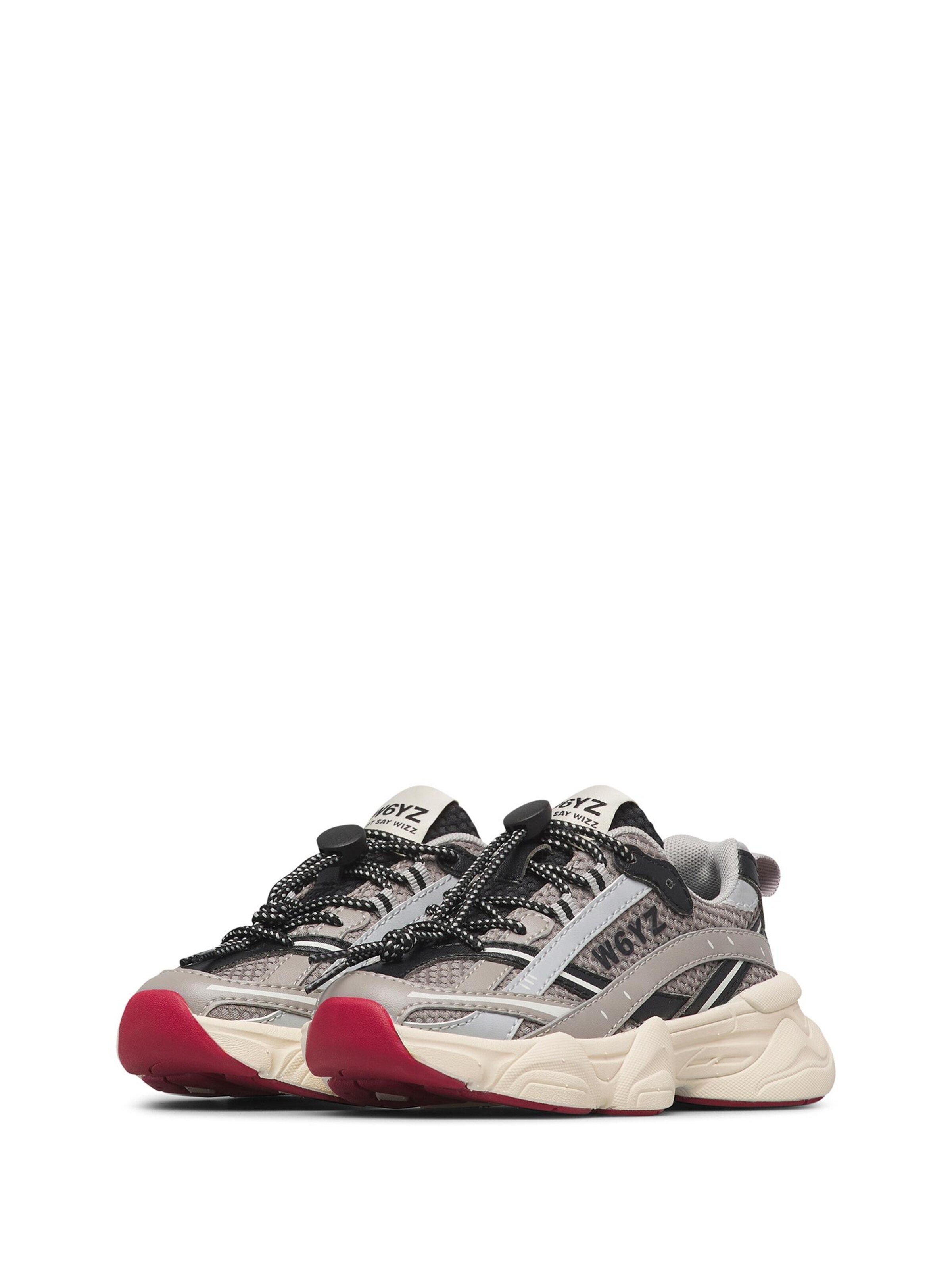 W6YZ Sneakers 'LUCKY 2-J.' in Zwart
