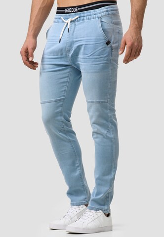 INDICODE JEANS Slimfit Hose 'Fabrizio' in Blau