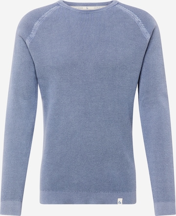 Pull-over COLOURS & SONS en bleu : devant