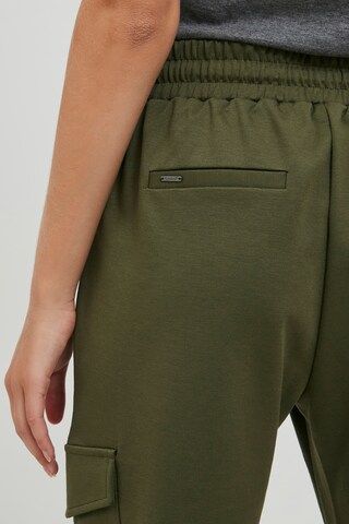 Oxmo Tapered Cargobroek 'Henni' in Groen