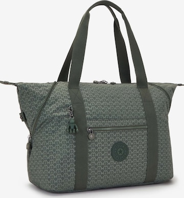 KIPLING - Mala de ombro 'ART M' em cinzento: frente