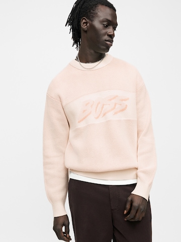 BOSS Sweter 'Kaywatch' w kolorze beżowy