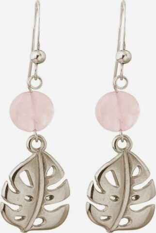 Gemshine Earrings in Silver: front