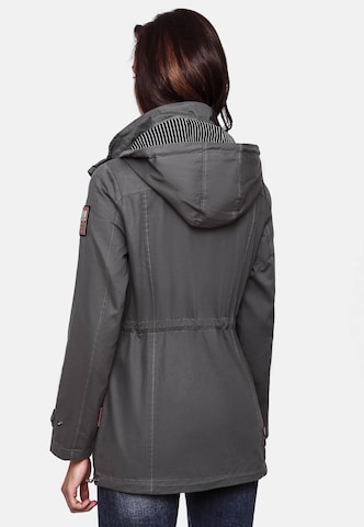 MARIKOO Between-seasons parka 'Nyokoo' in Grey