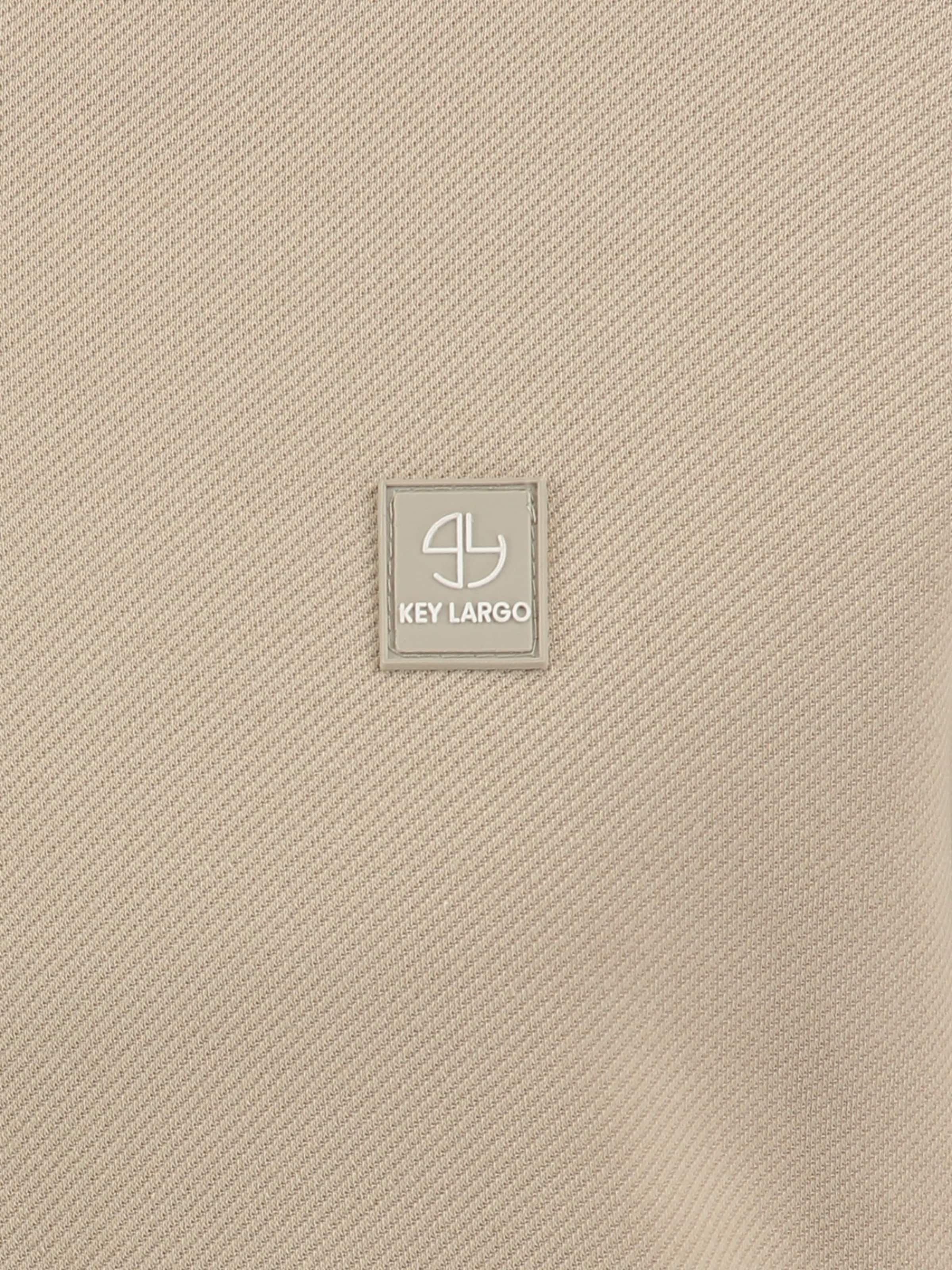 Key Largo Sweatshirt 'KLNICK' in Beige