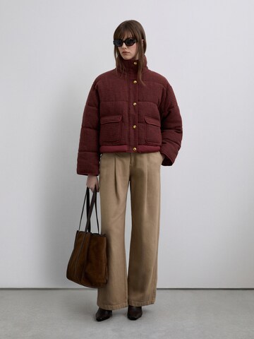 Scalpers Between-Season Jacket in Red: front