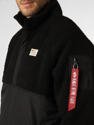 Geacă de primăvară-toamnă de la ALPHA INDUSTRIES pe negru