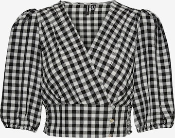 Camicia da donna 'Karma' di VERO MODA in nero: frontale