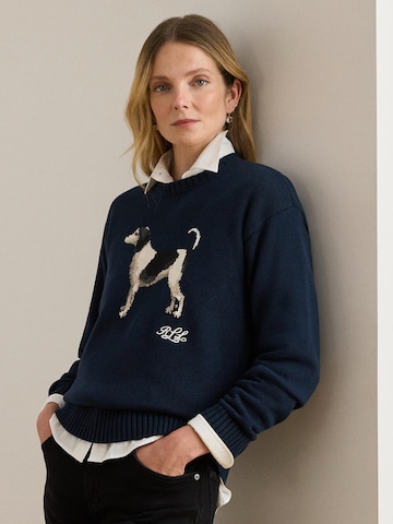 Lauren Ralph Lauren Sweater 'RIEDNEE' in Blue: front