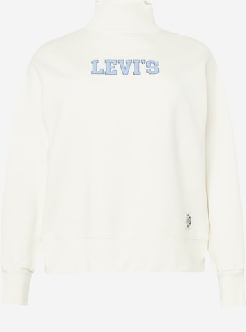 Levi's® Plus Μπλούζα φούτερ 'Graphic Gardenia Crew' σε μπεζ: μπροστά