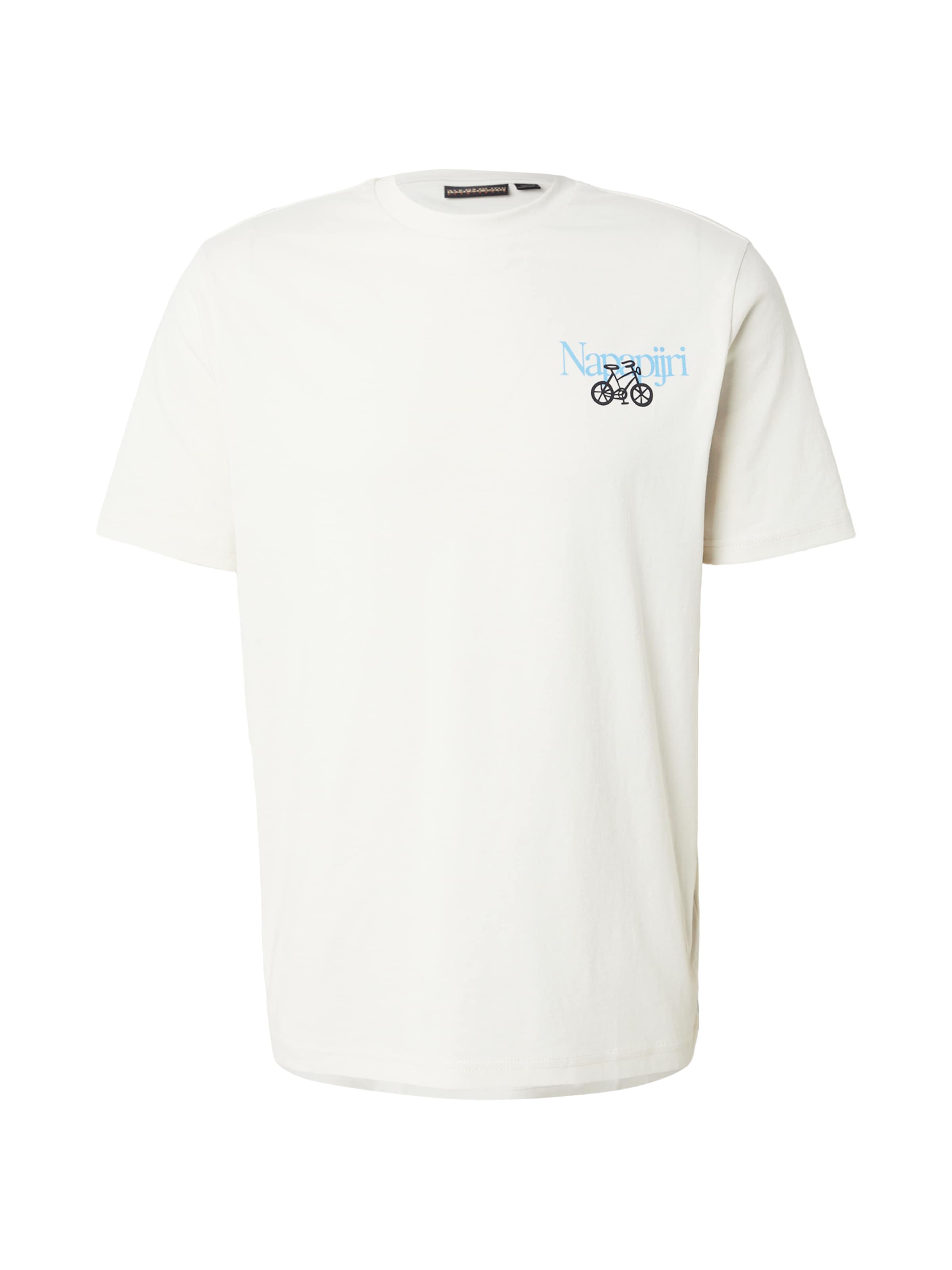 NAPAPIJRI - Camiseta 'S-SWHOL' en blanco: frente
