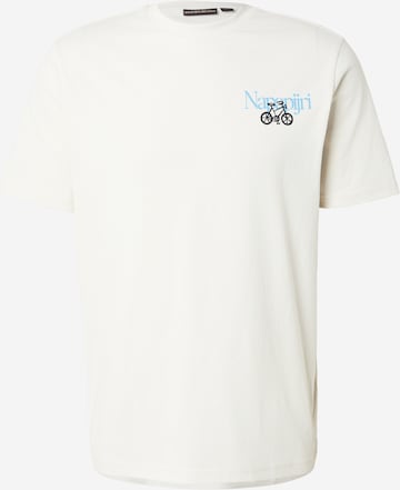 NAPAPIJRI - Camiseta 'S-SWHOL' en blanco: frente