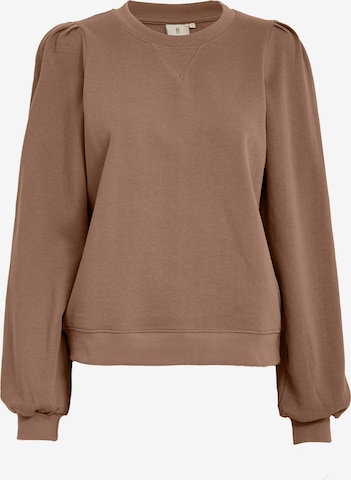 Peppercorn Sweatshirt 'Gloria' i brun: forside