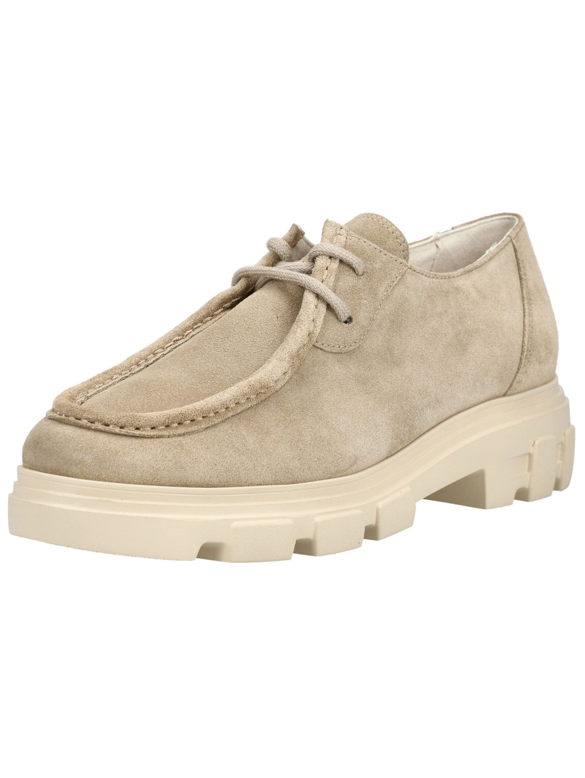 Scarpa stringata di Paul Green in beige: frontale