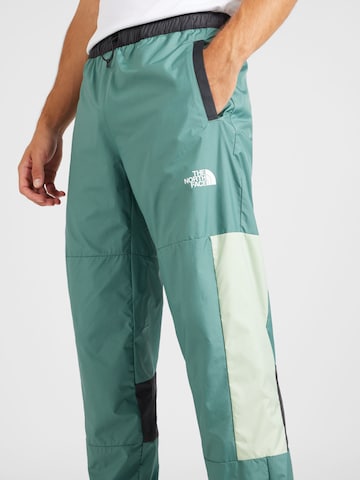 THE NORTH FACE Ozke Športne hlače | zelena barva