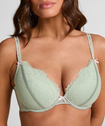 Hunkemöller Classic Bra 'Dorothy' in Green