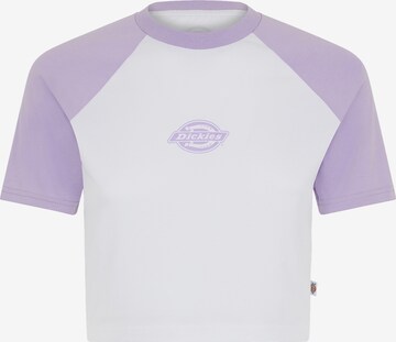 T-shirt 'Sodaville' DICKIES en violet : devant