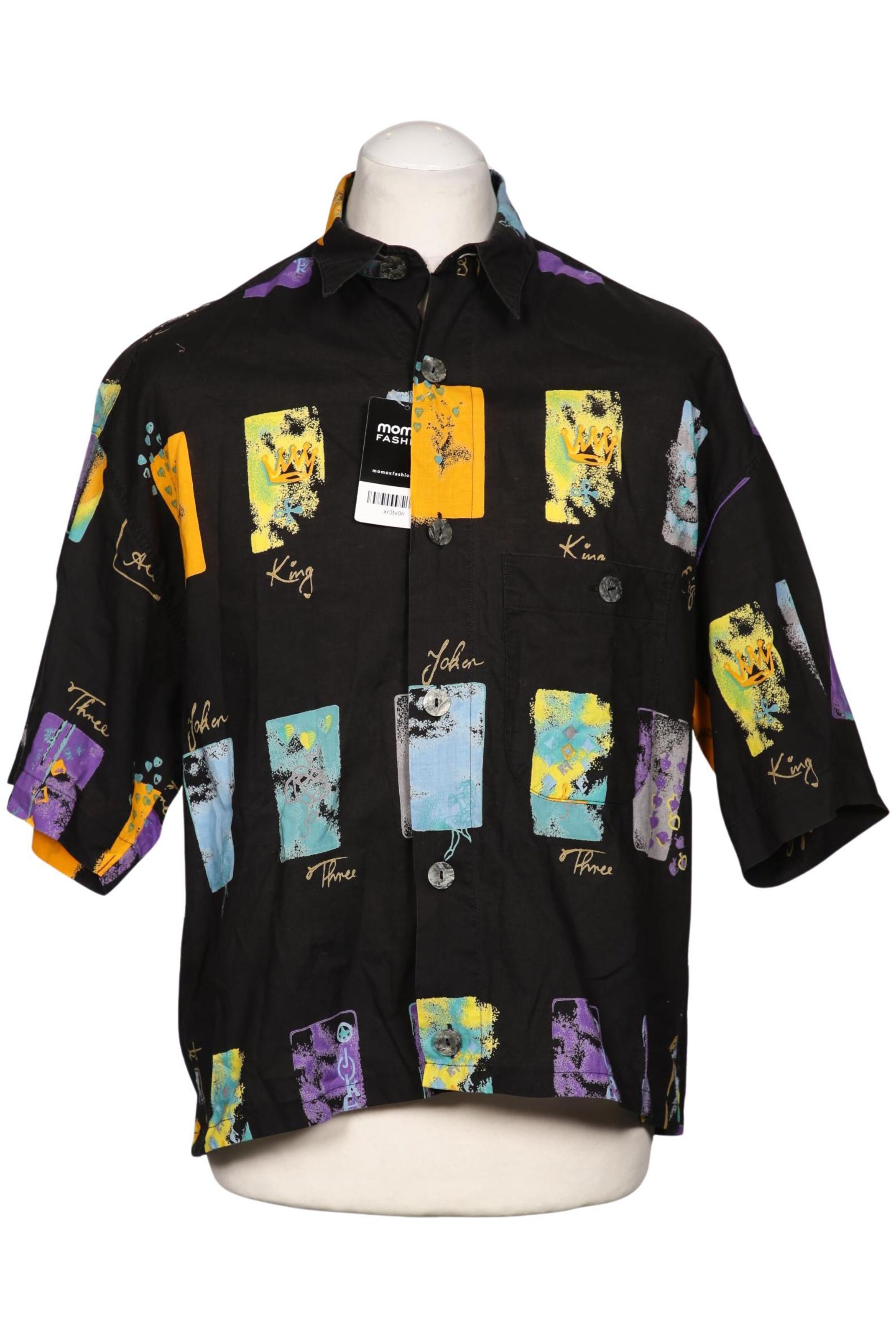 SIGNUM Button Up Shirt in M in Mixed colors: front