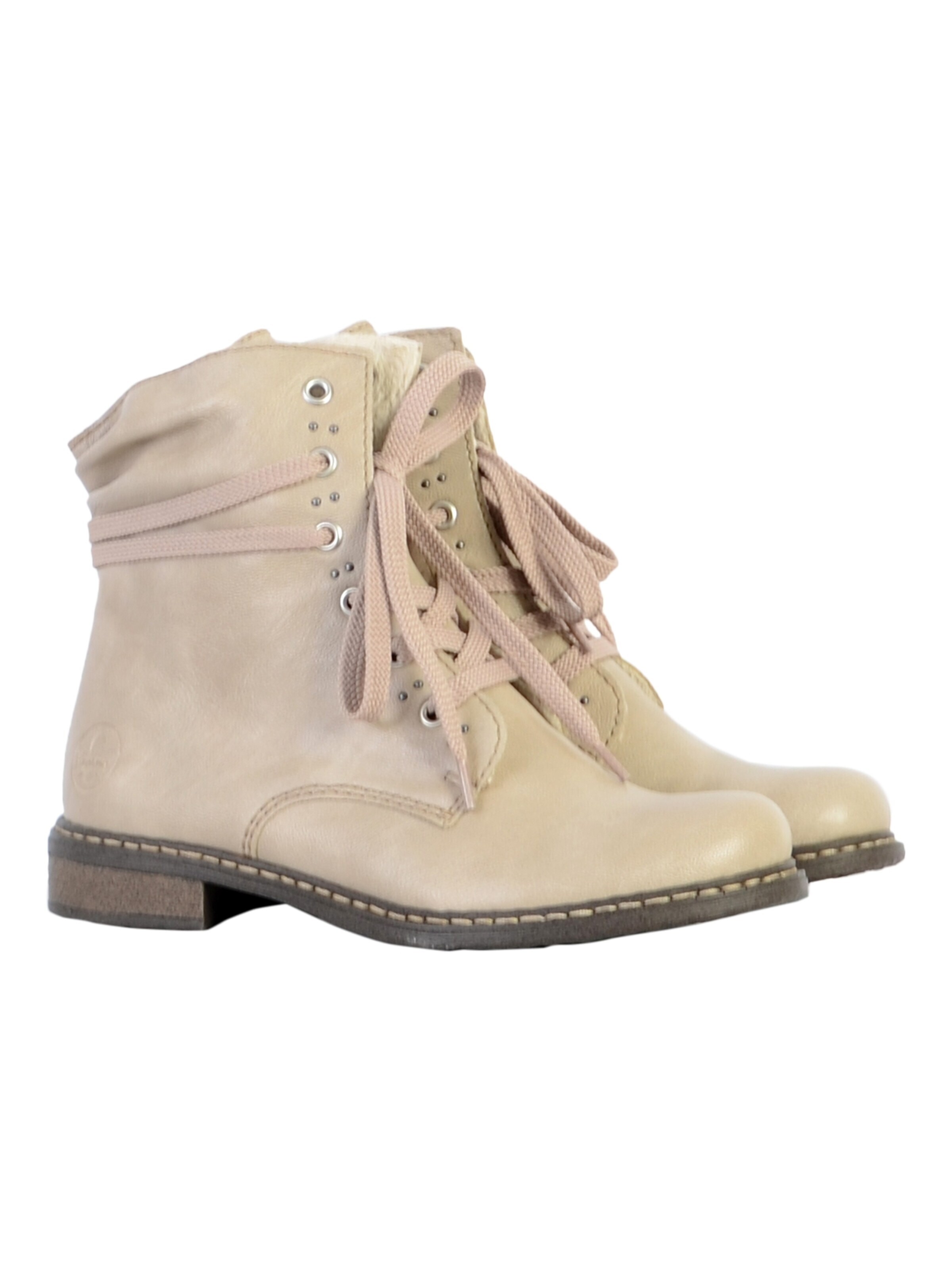 Boots di Rieker in beige
