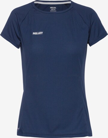 MILLET Performance Shirt 'FUSION' in Blue: front