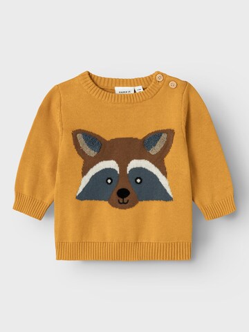 NAME IT Sweater 'Nalle' in Yellow