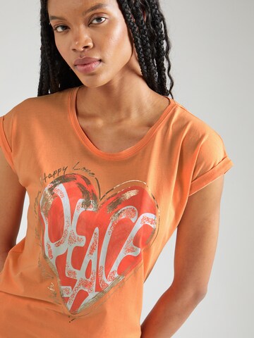 T-shirt Key Largo en orange