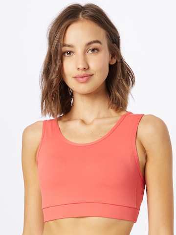 ONLY PLAY - Bustier Sujetador deportivo en naranja: frente