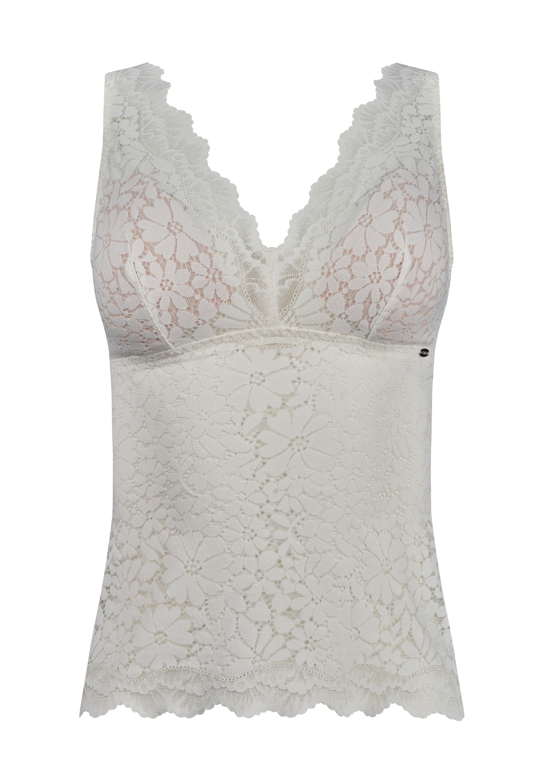 Skiny Top - Béžová: predná strana