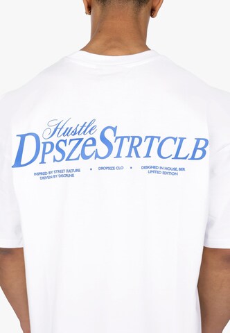 T-Shirt 'STRTCLB' Dropsize en blanc