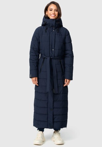 NAVAHOO Winter Coat 'Das Teil XIV' in Blue