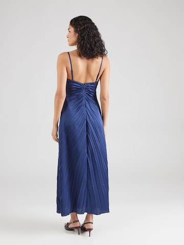 Abercrombie & Fitch Společenské šaty 'SUNBURST' – modrá