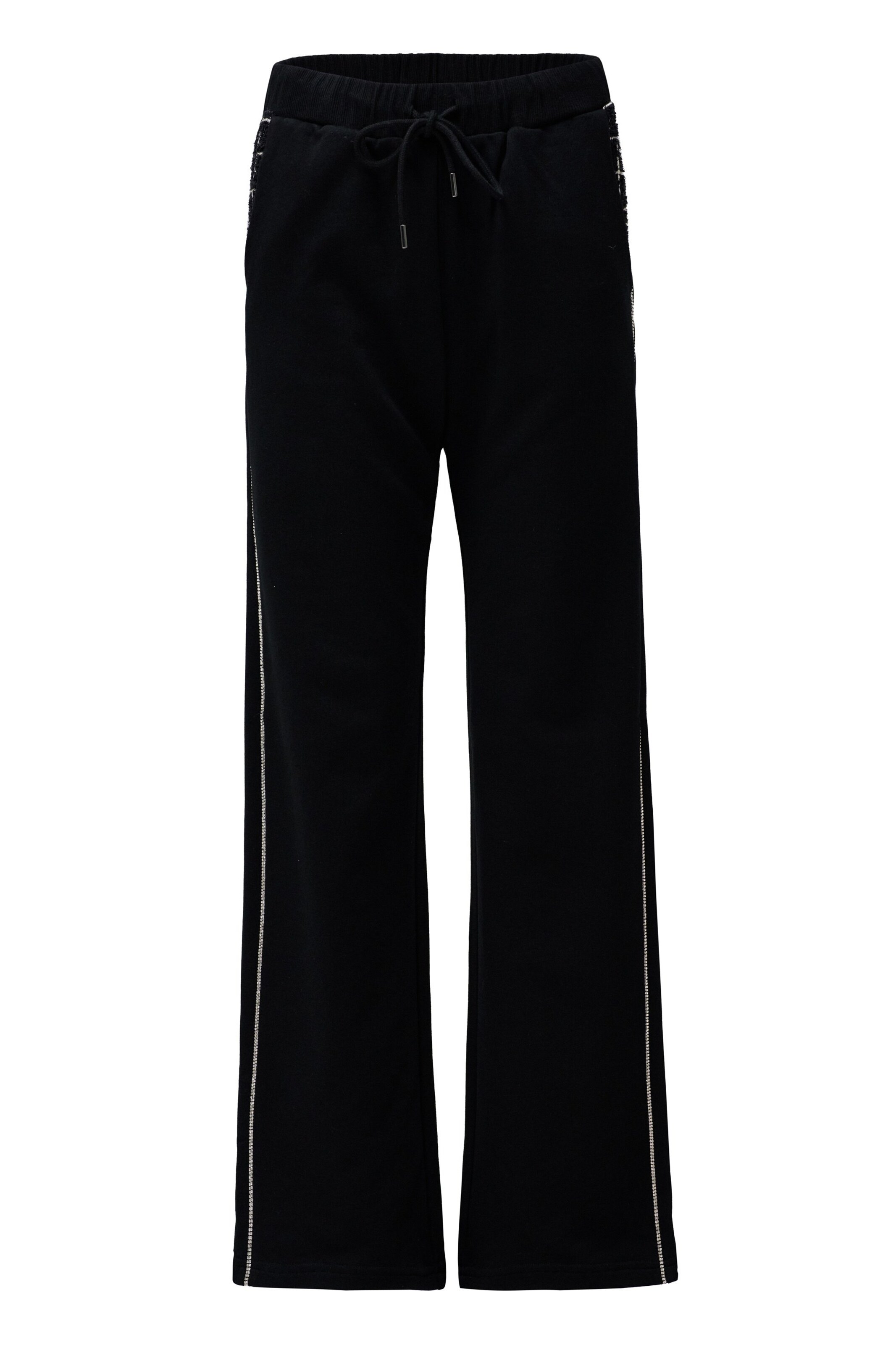 Salsa Jeans Skinny Broek in Zwart: voorkant