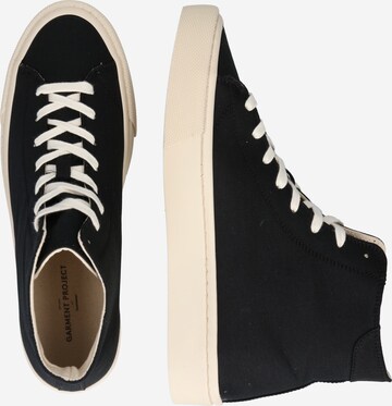 Garment Project High-Top Sneakers in Black