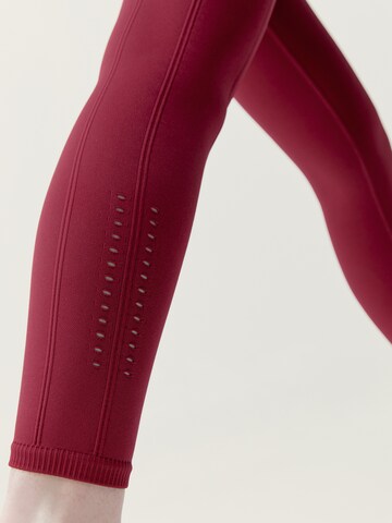 Born Living Yoga Skinny Sports trousers ' India ' in Red