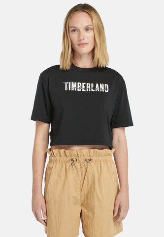 TIMBERLAND Shirt in Zwart: voorkant