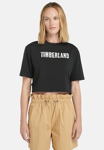 melns TIMBERLAND T-Krekls: no priekšpuses