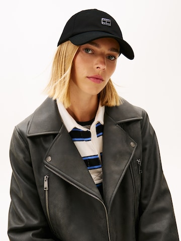 Tommy Jeans Czapka z daszkiem w kolorze czarny