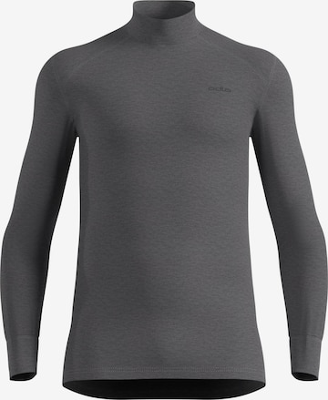 Base layer 'ACTIVE WARM' di ODLO in grigio: frontale