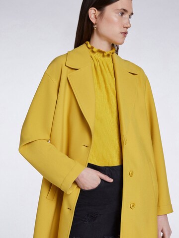 SET Ανοιξιάτικο και φθινοπωρινό παλτό σε κίτρινο