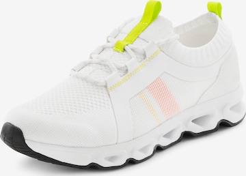 JOHN DEVIN Slip-Ons in White: front