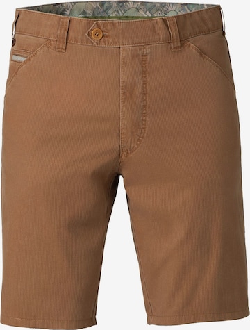 MEYER Chino Pants 'Chicago' in Orange: front